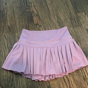 Pleated Pink Skirt